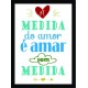 Quadro Poster Frases Amor Fe e Gratidao 4822
