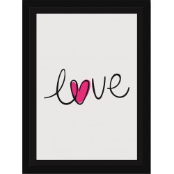 Quadro Poster Frases Amor Fe e Gratidao 4823