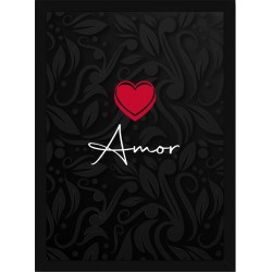 Quadro Poster Frases Amor Fe e Gratidao 4827