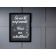 Quadro Poster Frases Divertidas 4850