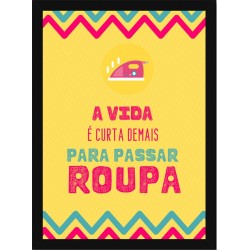 Quadro Poster Frases Divertidas 4852