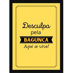 Quadro Poster Frases Divertidas 4853