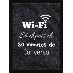 Quadro Poster Frases Divertidas 4854