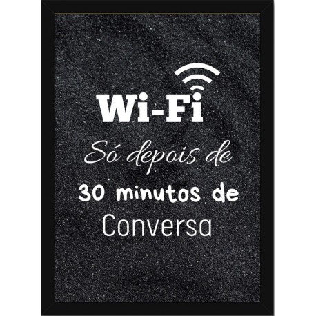Quadro Poster Frases Divertidas 4854