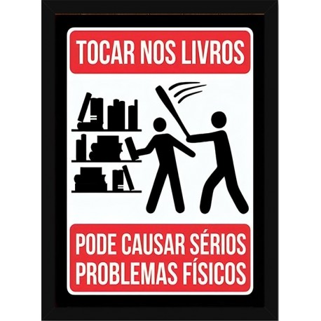 Quadro Poster Frases Divertidas 4855