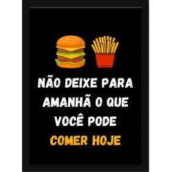 Quadro Poster Frases Divertidas 4867