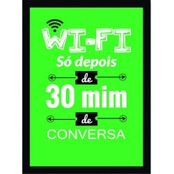 Quadro Poster Frases Divertidas 4870