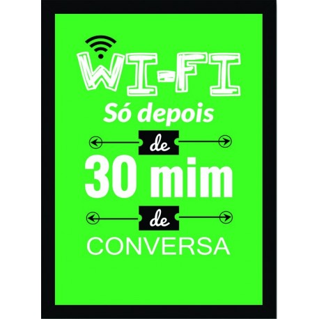 Quadro Poster Frases Divertidas 4870