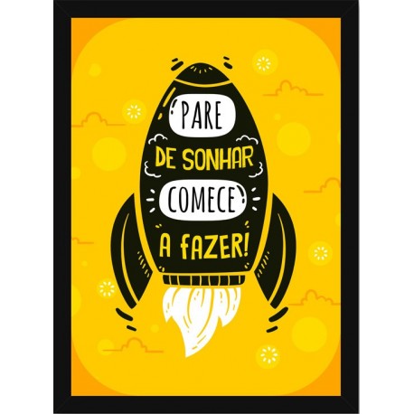 Quadro Poster Frases Motivacionais 4884