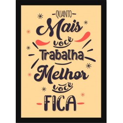 Quadro Poster Frases Motivacionais 4885