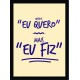 Quadro Poster Frases Motivacionais 4886