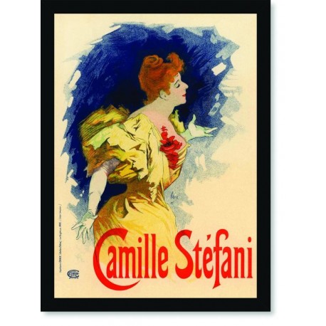 Quadro Poster The Belle Epoque Camille Stefani