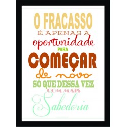 Quadro Poster Frases Motivacionais 4887