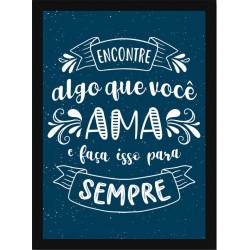 Quadro Poster Frases Motivacionais 4888