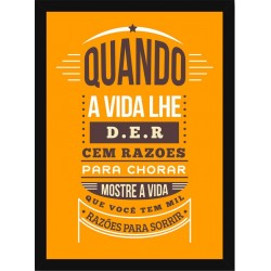 Quadro Poster Frases Motivacionais 4890