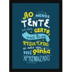 Quadro Poster Frases Motivacionais 4892