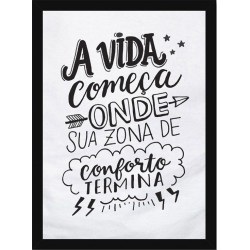 Quadro Poster Frases Motivacionais 4894