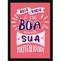Quadro Poster Frases Motivacionais 4897
