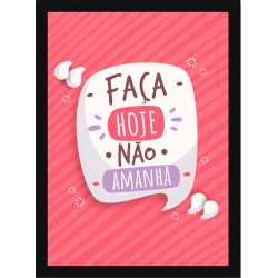 Quadro Poster Frases Motivacionais 4900