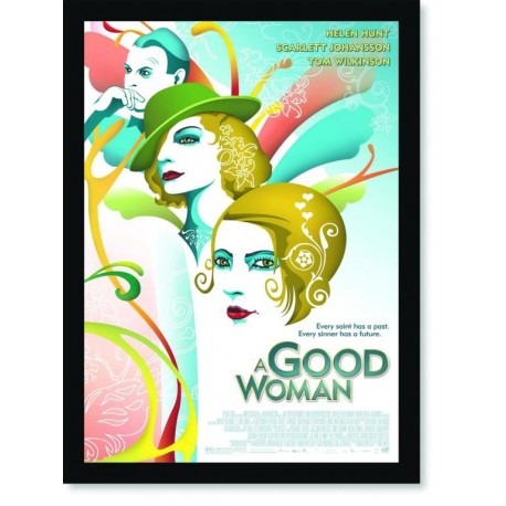 Quadro Poster Cinema Filme A Good Woman