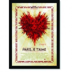 Quadro Poster Cinema Filme Paris Je Taime