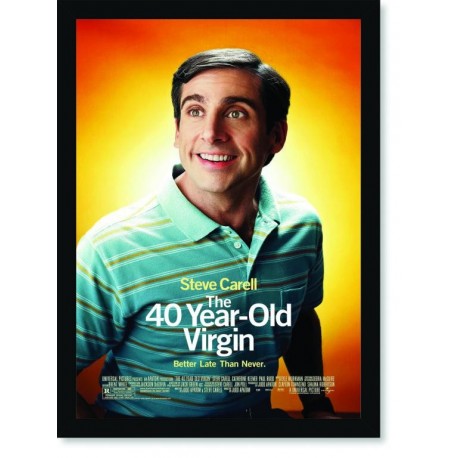 Quadro Poster Cinema Filme 40 Year Old Virgin