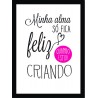 Quadro Poster Frases Autoajuda 5024
