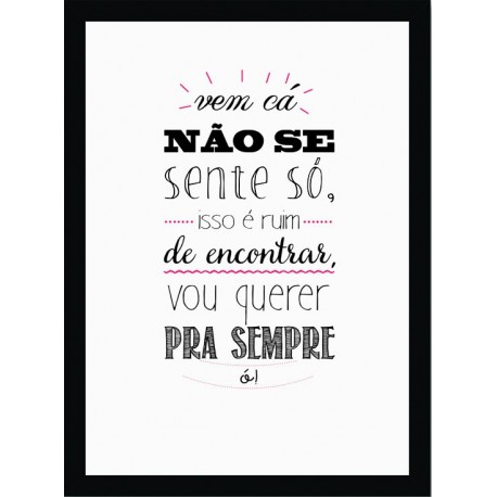 Quadro Poster Frases Autoajuda 5036