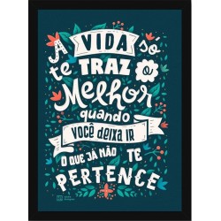 Quadro Poster Frases Autoajuda 5045