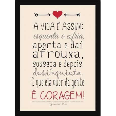 Quadro Poster Frases Autoajuda 5048