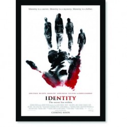 Quadro Poster Cinema Filme Identity