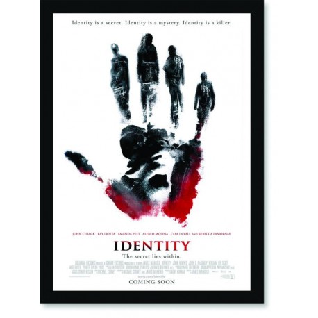 Quadro Poster Cinema Filme Identity