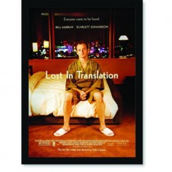 Quadro Poster Cinema Filme Lost in Translation 2