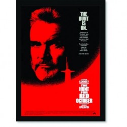 Quadro Poster Cinema Filme The Hunt For Red October