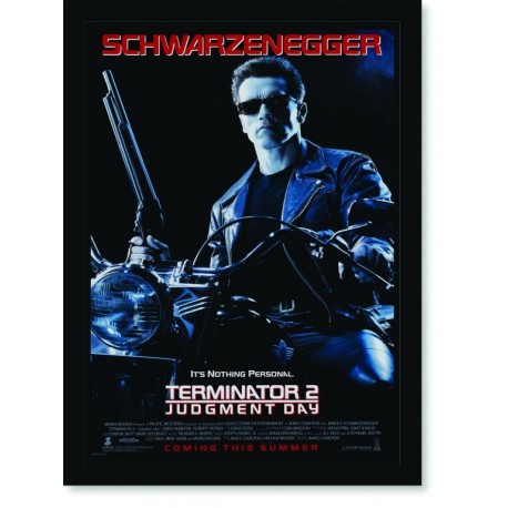 Quadro Poster Cinema Filme Terminator 2