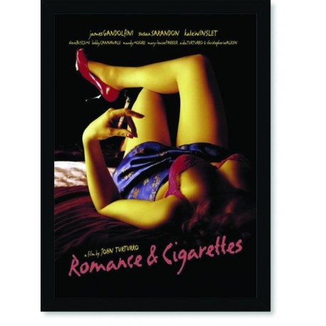 Quadro Poster Cinema Filme Romance e Cigarettes