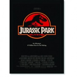 Quadro Poster Cinema Filme Jurassic Park