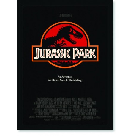 Quadro Poster Cinema Filme Jurassic Park