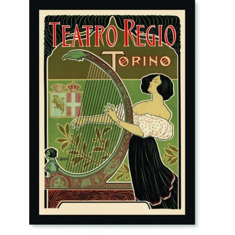 Quadro Poster The Belle Epoque Teatro Regio