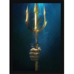 Quadro Poster Herois Aquaman 5392