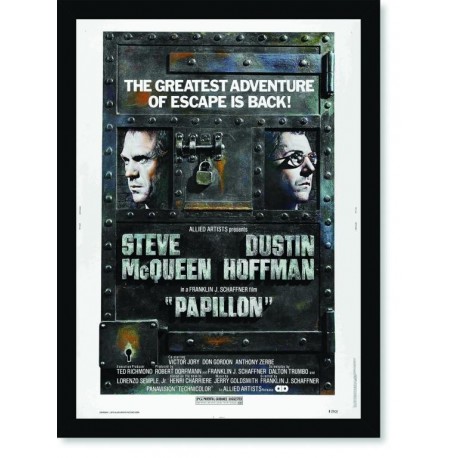 Quadro Poster Cinema Filme Papillon