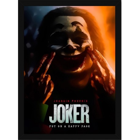 Quadro Poster Herois Coringa 5435