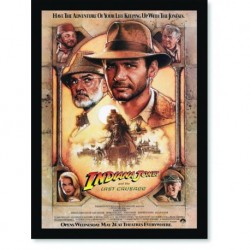 Quadro Poster Cinema Filme Indiana Jones