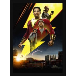 Quadro Poster Herois Shazan 5482