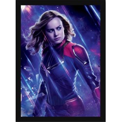 Quadro Poster Herois Capitao Marvel 5504