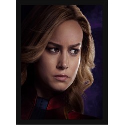 Quadro Poster Herois Capitao Marvel 5516