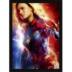 Quadro Poster Herois Capitao Marvel 5521