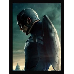 Quadro Poster Herois Capitao America 5531
