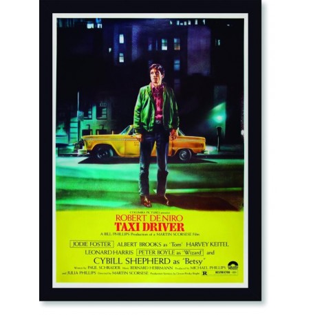 Quadro Poster Cinema Filme Taxi Driver