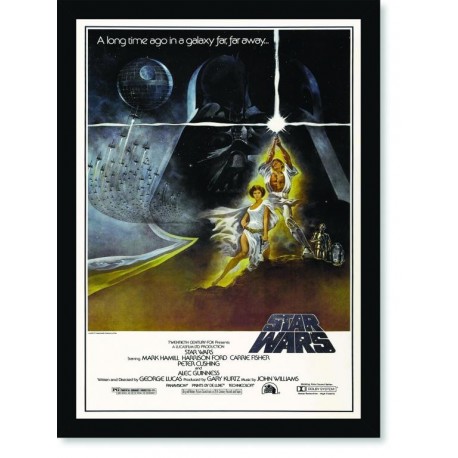 Quadro Poster Cinema Filme Star Wars